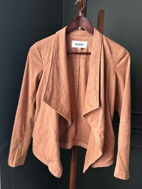 BB DAKOTA Women's Short Faux Suede Cascade Jacket - Rust XS